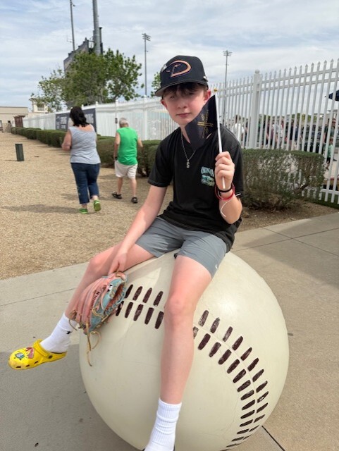 Haskew Flag on the Go