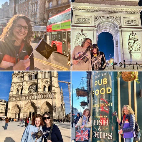 McDaniel Flag on the Go