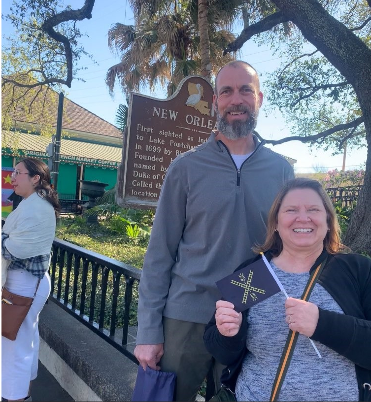 Beebe Flag on the Go