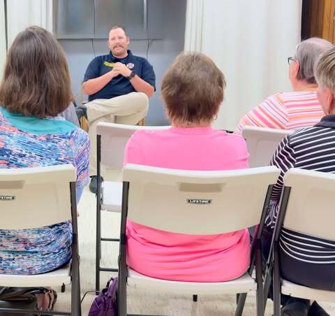 NFEMS at Senior Center 8.4
