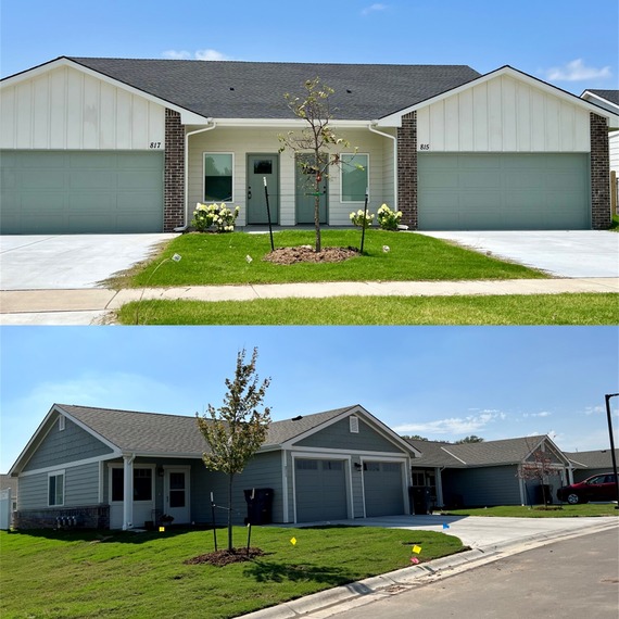 New housing at Fox Ridge and Harvest Pointe