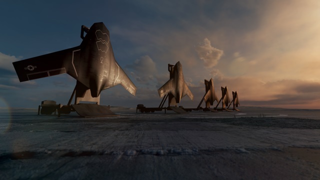 Shield AI X-BAT drones