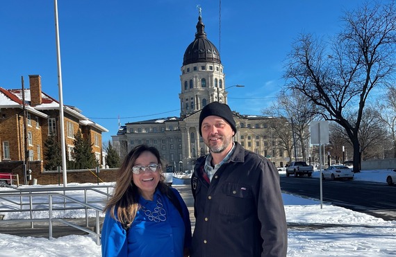 Melanie Watson and Jason Miller in Topeka