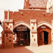 Entrance to the Harvey House Dining Room