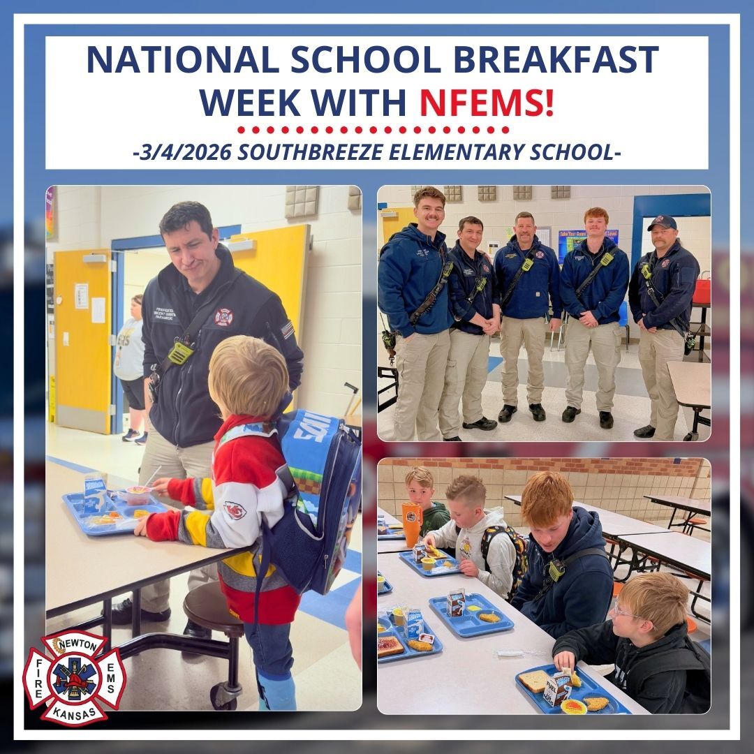 school breakfast week fire/ems