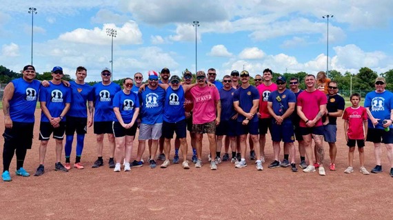 NPD and NFEMS group picture after the Battle of the Badgez game.