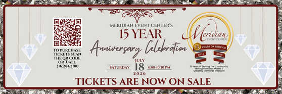 Meridian Center 15 Years