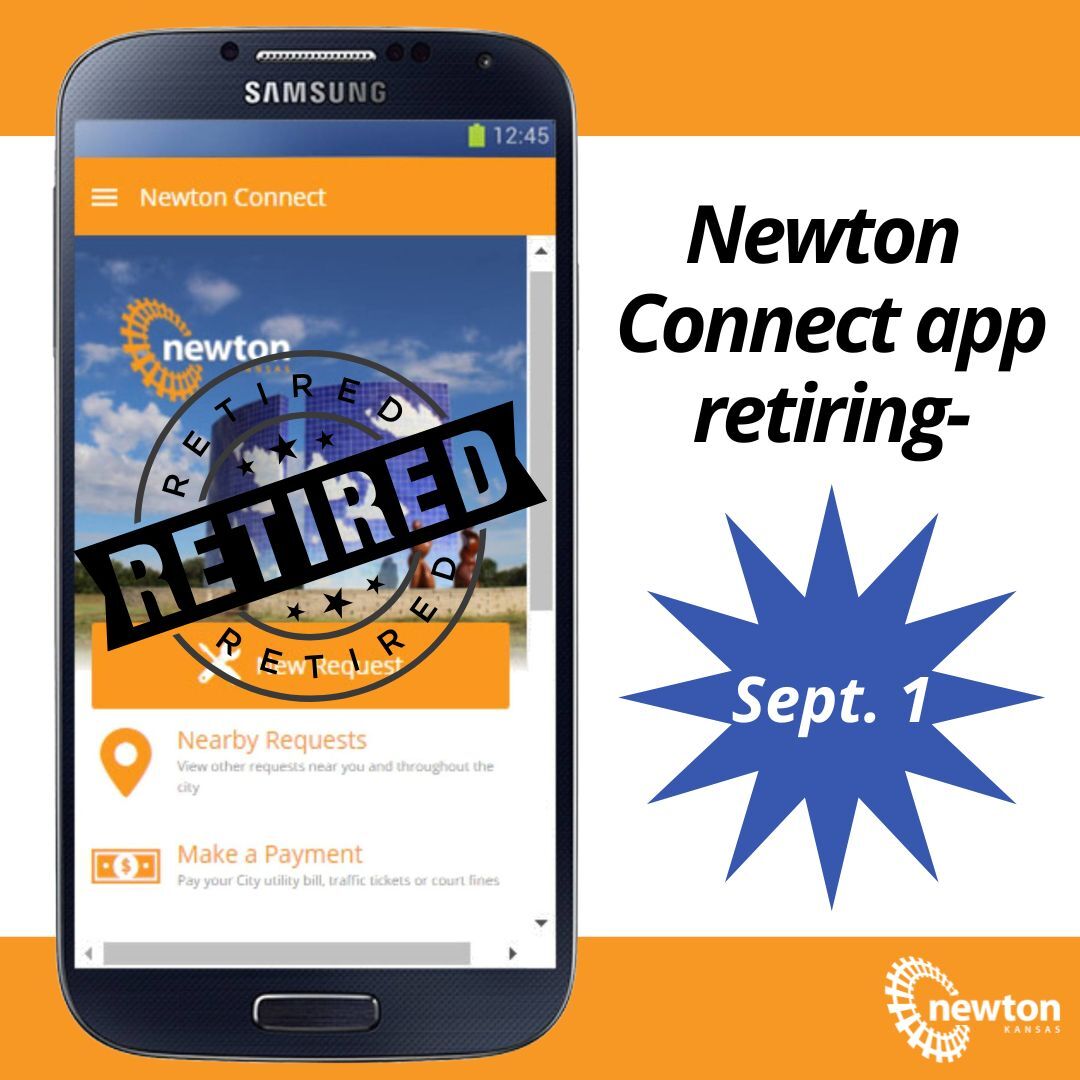 Newton Connect App retiring graphic