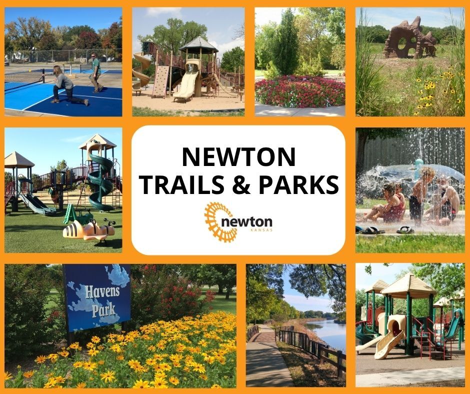 Newton Trails and Parks collage