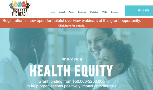 Increase the Reach Home Page