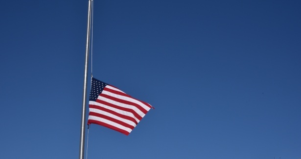 half staff