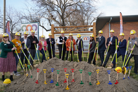 Governor Kelly breaks ground on Community Children's Center