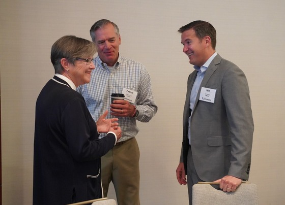 Governor Kelly at the National Governors Association Broadband Leaders Workshop in June