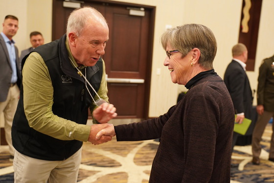 Governor Kelly at the Governor's Conference on the Future of Water in Kansas last week