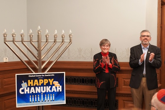 Governor Kelly Hanukkah Celebration