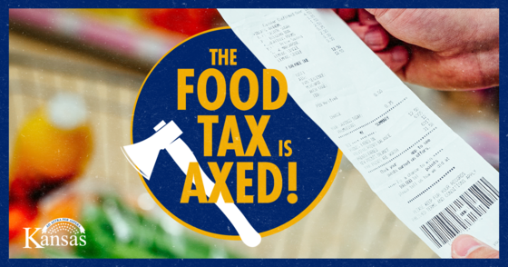 The food tax is axed!