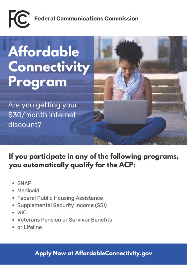 Affordable Connectivity Program Flyer