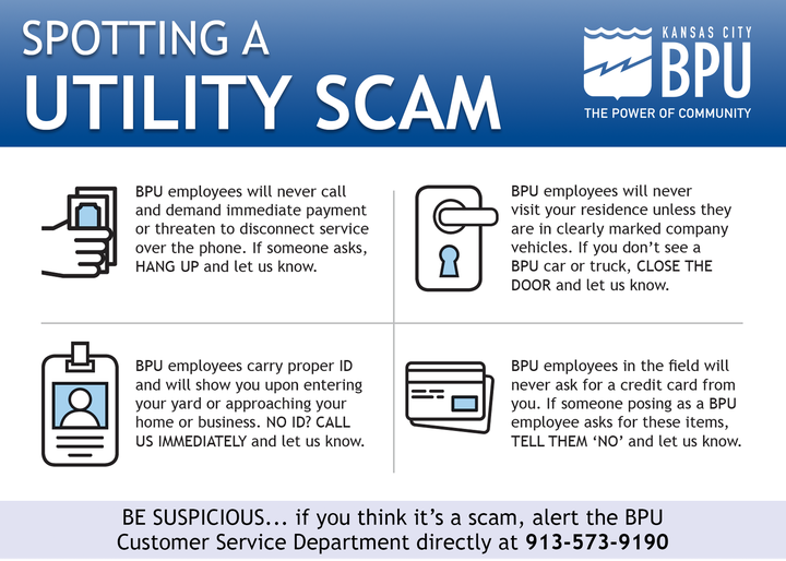 Spotting a BPU Scam