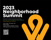 Neighborhood Summit Save the Date 2023