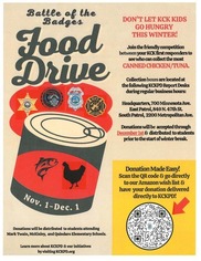 Battle of the Badges Food Drive