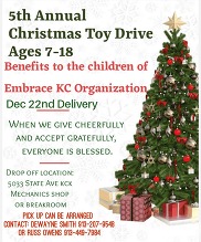 5th Annual Christmas Toy Drive