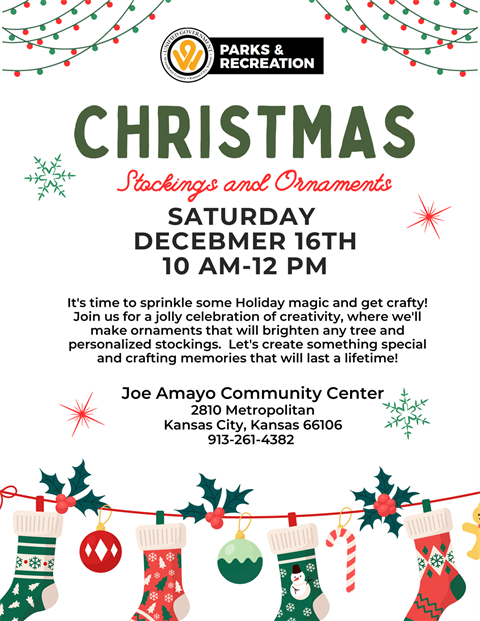 Christmas Stockings and Ornaments