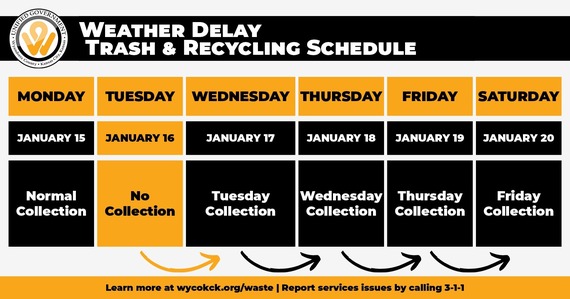 Trash Delay Jan 16 2024