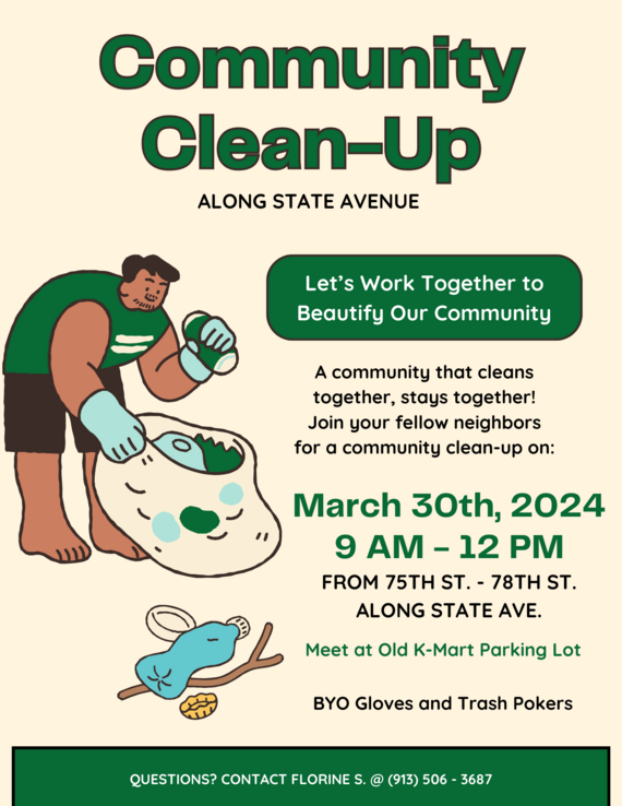 State Ave. Community Clean Up