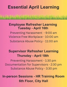 April HR Training 2024