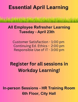 April HR Training 2024