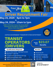 Transit Driver Recruitment Fair 2024