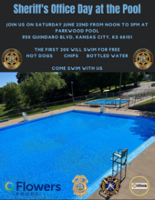 Sheriff Day at the Pool 