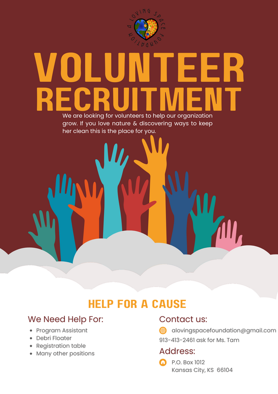 A Loving Space Foundation Volunteers Needed