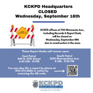 KCKPD Closure this Week