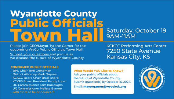 Wyandotte County Public Officials Town Hall October 2024