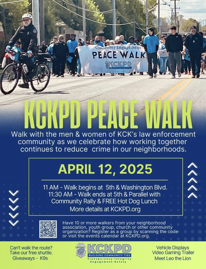 KCKPD Peace Walk Flyer 