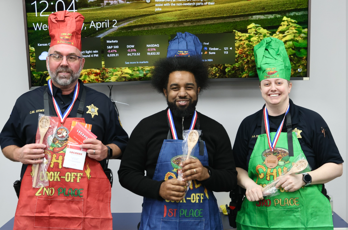 Sheriff Office Chilli Cookoff Winners - 2025 