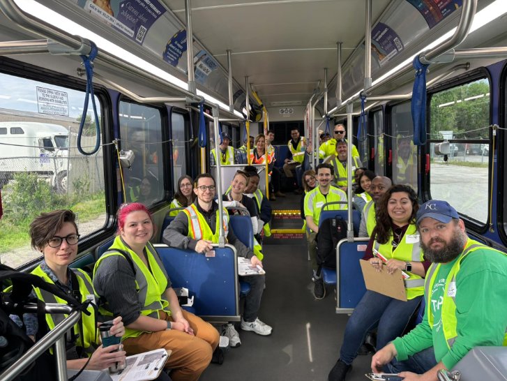 Vision Zero Bus Tour Photo 2025