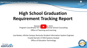 hs tracking report