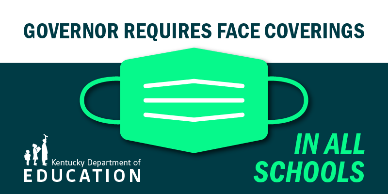 Governor's Face Mask Announcement Graphic