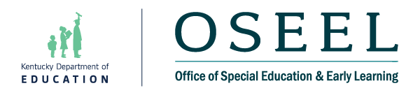 Graphic reading: OSEEL: office of Special Education and Early Learning