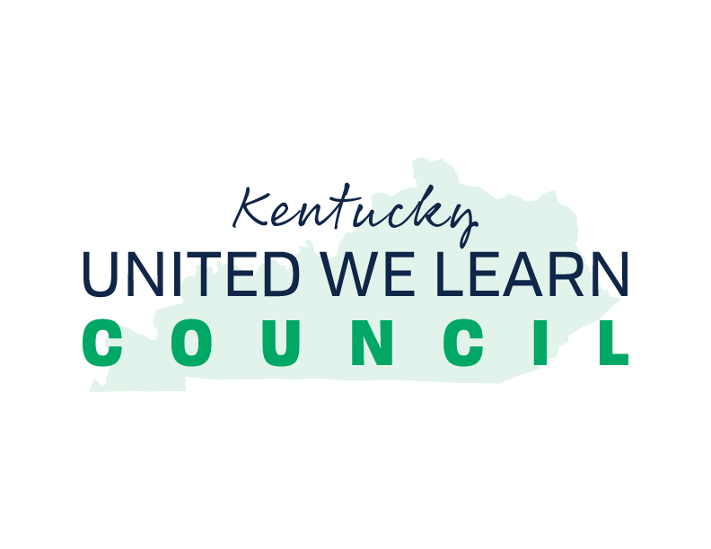 Graphic reading: Kentucky United We Learn Council