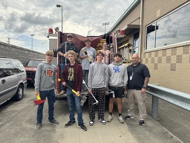 Campbell Co. ATC Fire Science Students