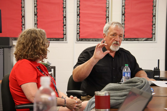 John Aaron speaks to the KSB Advisory Board