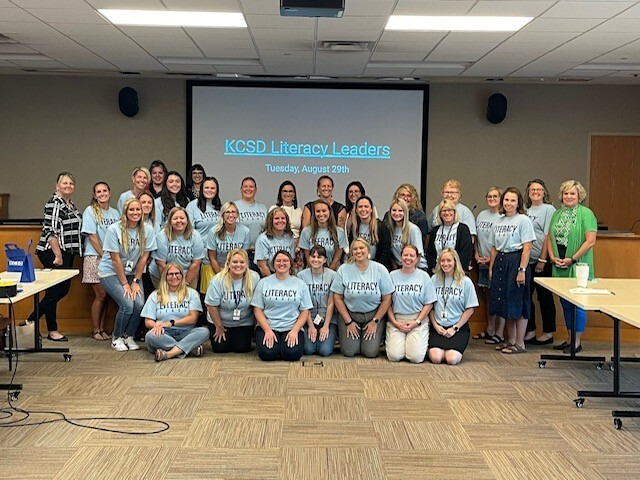 Group picture of literacy leaders