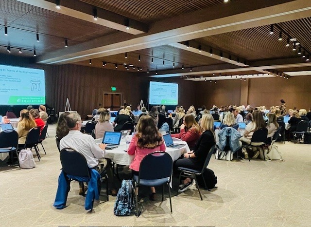 KyELLN participants at tables in ballroom