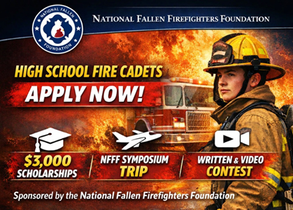 NFFF High School Fire Science Cadet Scholarship