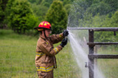 FCCTC Fire Science Student Sprinkler Operations