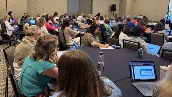 Teachers participating at the Reads to Succeed Conference