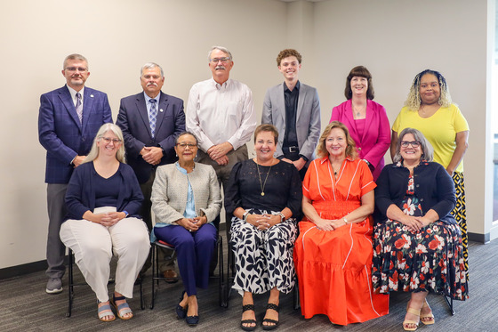 Group photo of new Kentucky Board of Education Members